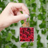 Porte-clés Roses rouges (main)