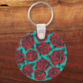 Porte-clés Roses rouges (Recto)