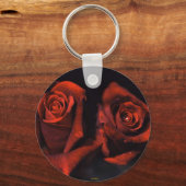 Porte-clés Roses rouges -Amour- Porte - clé (Recto)