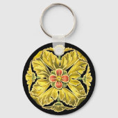 Porte-clés Rosette architecturale antique n° 3 (Verso)