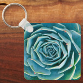 Porte-clés Rosette d'Echeveria, Jardin Secret de Marrakech (Recto)