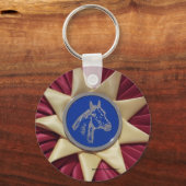 Porte-clés Rosette du spectacle de chevaux (Recto)