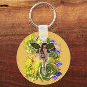 Porte-clés Rosette Succulent visiteurs (Recto)