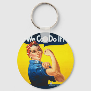 Porte-clés Rosie le Riveter - "Nous pouvons le faire !"