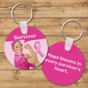 Porte-clés Rosie, Riveter Sensibilisation au cancer du sein
