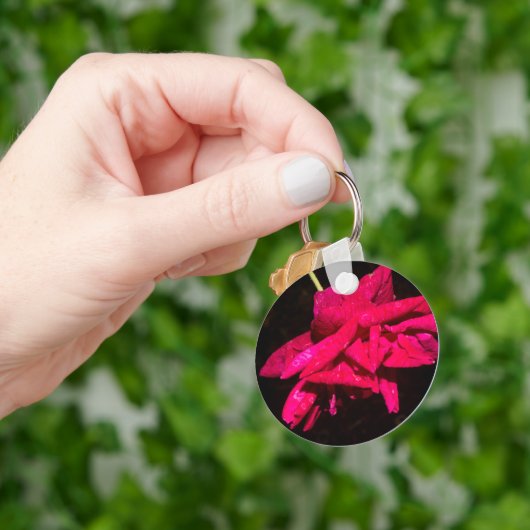 Porte-clés Rosier de jardin (main)