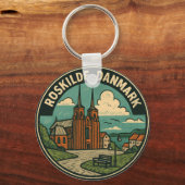 Porte-clés Roskilde Denmark Cathedral (Verso)