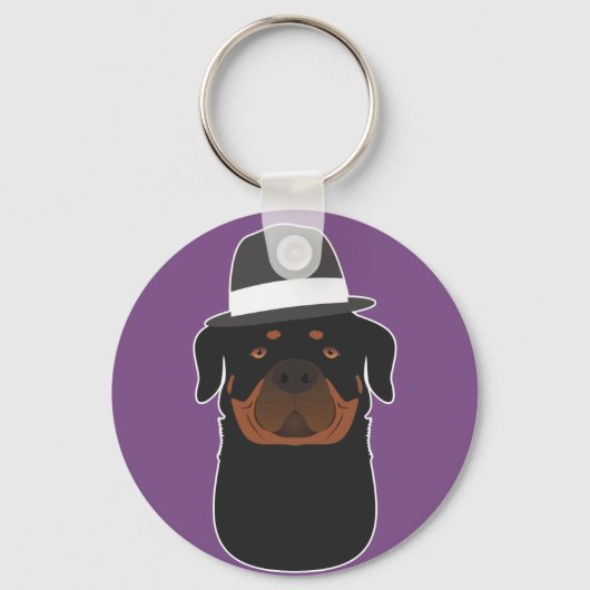 Porte-clés Rottweiler (Recto)