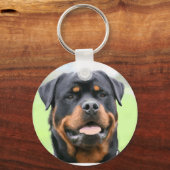 Porte-clés rottweiler (Recto)