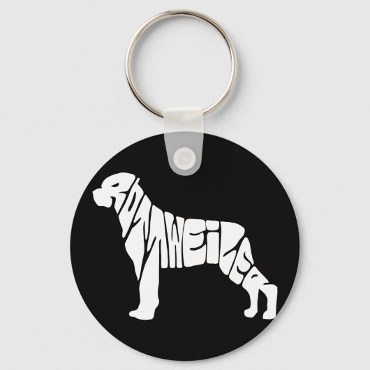 Porte-clés Rottweiler (Verso)