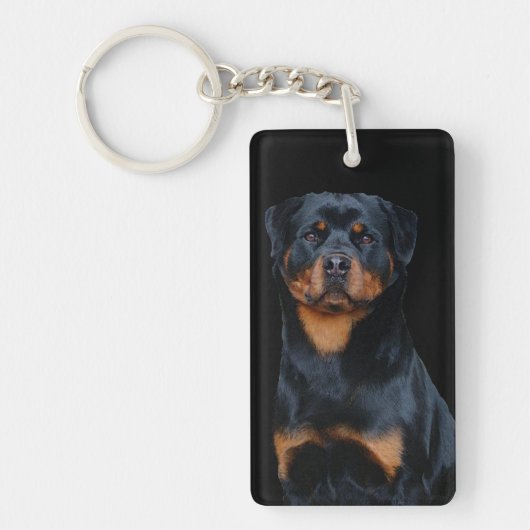 Porte-clés Rottweiler  (Devant)