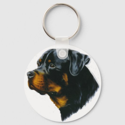 Porte-clés rottweiler dog (Recto)
