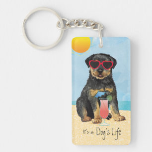 Porte-clés Rottweiler été