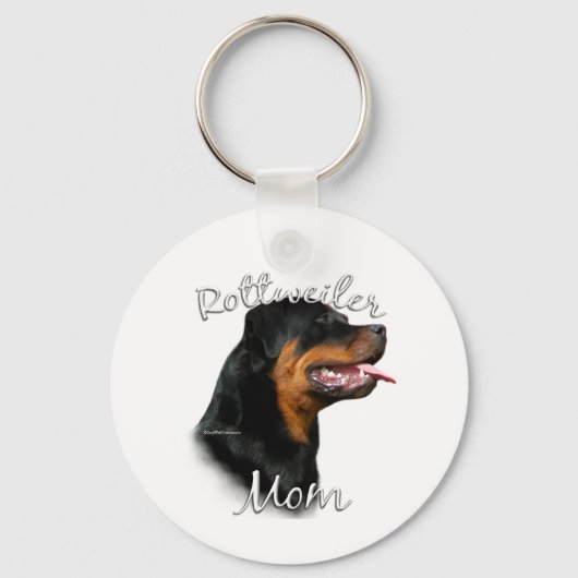 Porte-clés Rottweiler Mom 2 (Recto)