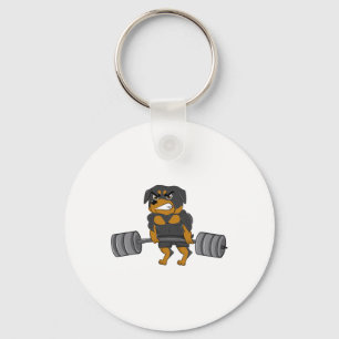 Porte-clés Rottweiler Poids Bodybuilding Dog Shirt Fo