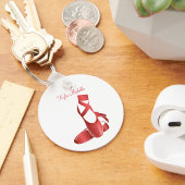 Porte-clés Rouby Red Ballet Chaussures avec nom Danse