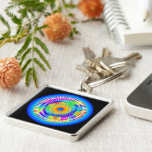 Porte-clés Roue Abstraite (Côté)