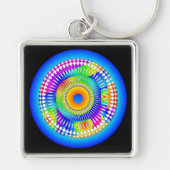 Porte-clés Roue Abstraite (Devant)