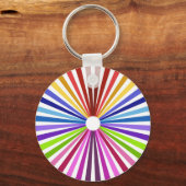 Porte-clés Roue arc-en-ciel (Recto)