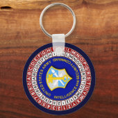 Porte-clés Roue de chiffrement ASA 3 (Recto)