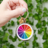 Porte-clés Roue de couleur (Main)
