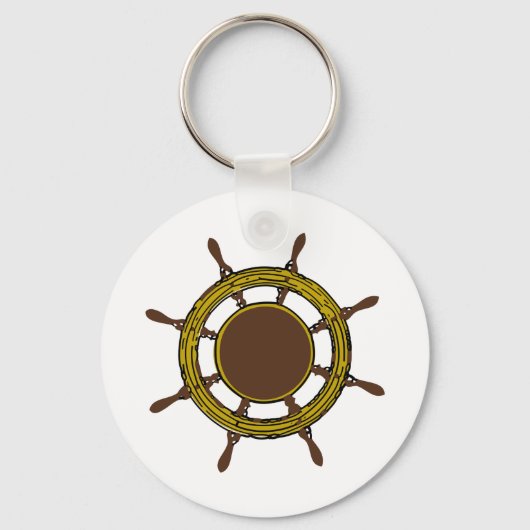 Porte-clés Roue de gouvernail (Recto)