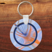 Porte-clés Roue de vélo - Roue de bicyclette (Recto)