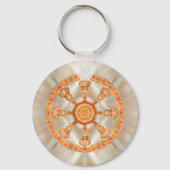 Porte-clés Roue Dharma - Dharmachakra (Recto)