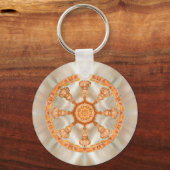Porte-clés Roue Dharma - Dharmachakra (Recto)
