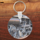 Porte-clés Roues en fer d'un majestueux cheval de fer Locomot (Recto)