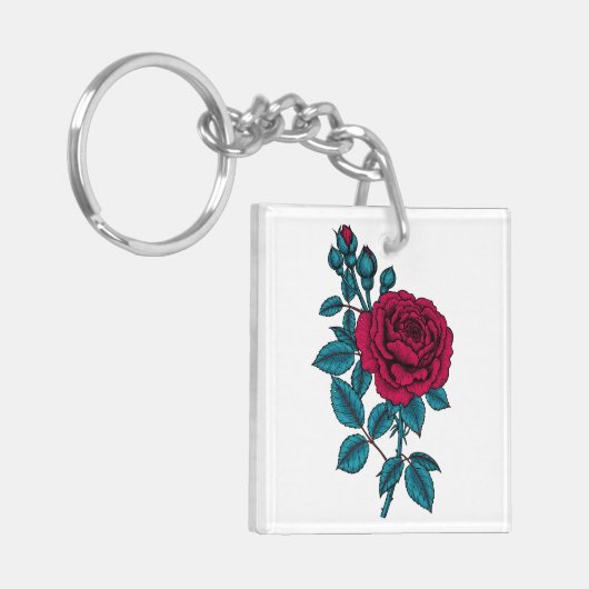 Porte-clés Rouge (Devant gauche)