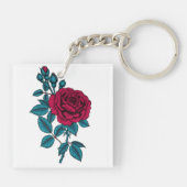 Porte-clés Rouge (Dos)