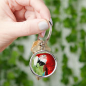 Porte-clés Rouge brillant (main)