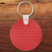 Porte-clés Rouge brossé (Recto)