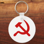 Porte-clés Rouge Communism hammer and Sickle (Recto)