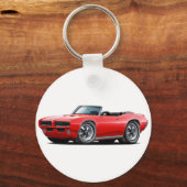 Porte-clés Rouge convertible GTO 1968-69 (Recto)