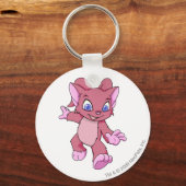 Porte-clés Rouge d'Acara (Recto)