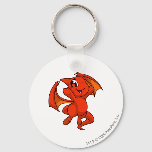 Porte-clés Rouge de Shoyru (Recto)