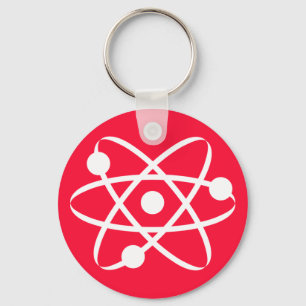 Porte-clés Rouge écarlate ; Atom
