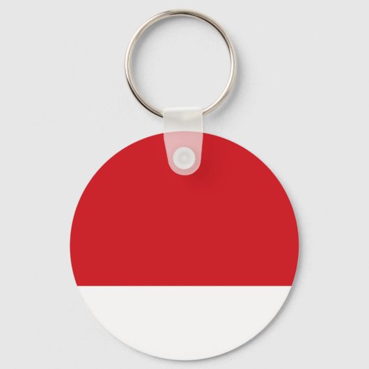 Porte-clés Rouge rayé (Recto)