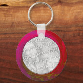 Porte-clés rouge rose (Recto)