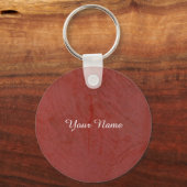 Porte-clés Rouge solide (Recto)