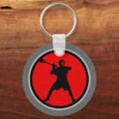 Porte-clés rouge tireur (Recto)