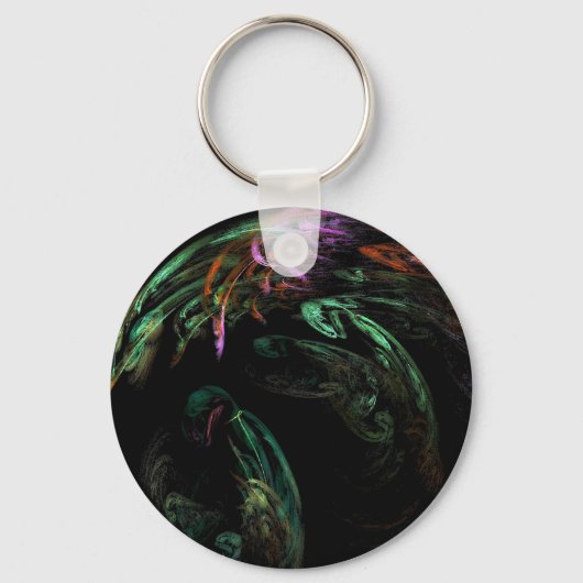 Porte-clés Rouge vert et Porte - clé pourpre (Recto)