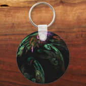 Porte-clés Rouge vert et Porte - clé pourpre (Recto)