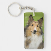 Porte-clés Rough Collie, chien (Devant)