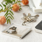 Porte-clés Rough Collie Porte - clé (Côté)