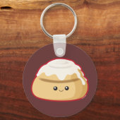 Porte-clés Rouleau de cannelle (Recto)