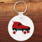 Porte-clés roulette rousse (Recto)