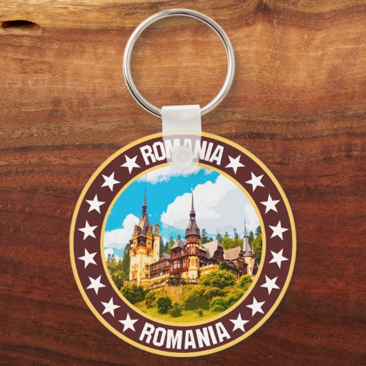 Porte-clés Roumanie (Verso)